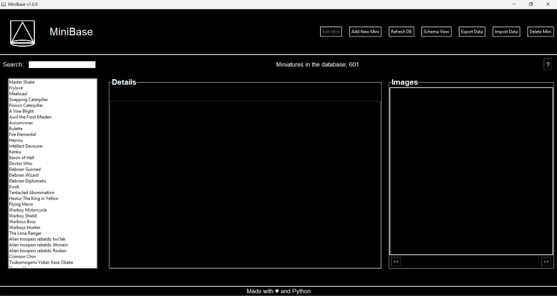 importation module screen 3